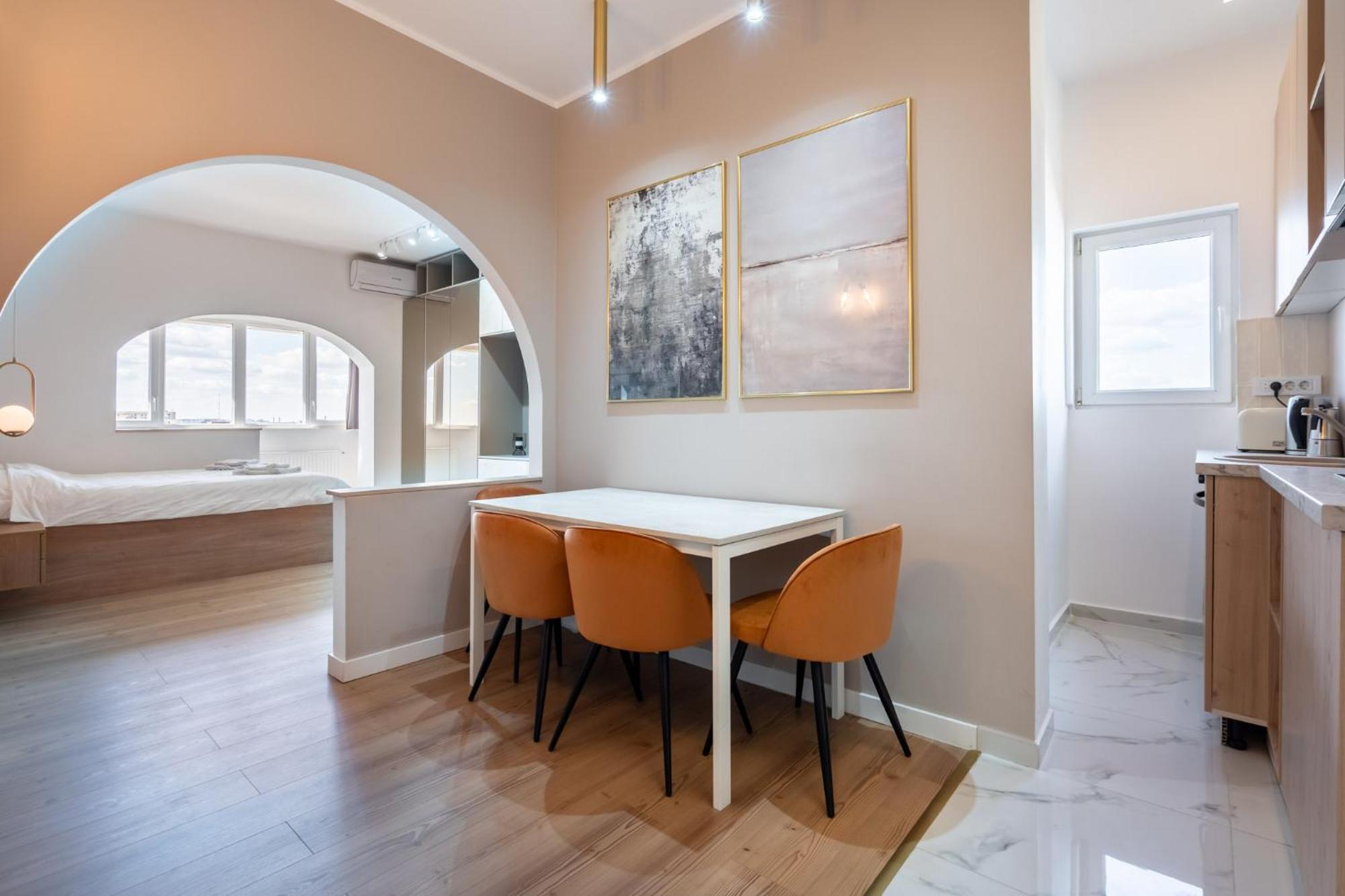 Sunset - Luxury Studio On Calea Victoriei Bucarest Esterno foto